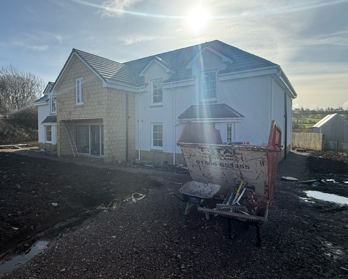 100% Development Funding for a 6 Bedroom Home in Rural Scotland